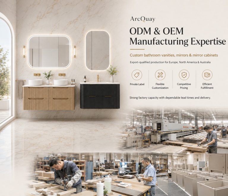 Export Packaging and Shipment Readiness for Bathroom Orders
