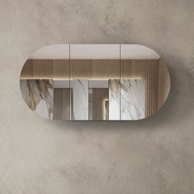 ArcQuay Bondi 1800×900 Natural Oak Shaving Cabinet