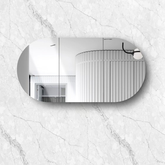 ArcQuay Bondi 1800×900 white shaving cabinet