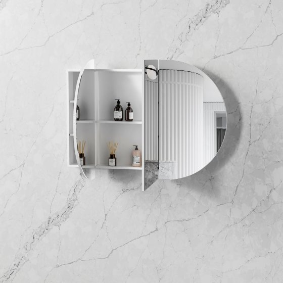 ArcQuay Bondi 1200×750 white shaving cabinet