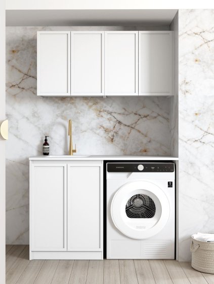 ArcQuay Hampshire White Laundry Kit 1305X600X2100