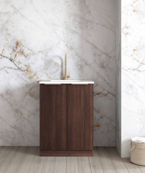 ArcQuay Havana Fluted Sable Walnut Mini 650 Laundry Kit