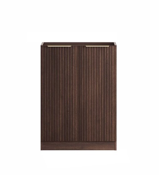 ArcQuay Havana Fluted Laundry 630 Sable Walnut Base Cabinet