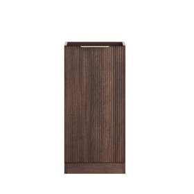 ArcQuay Havana Fluted Laundry 415 Sable Walnut Base Cabinet