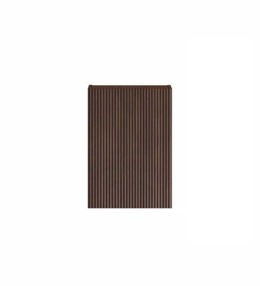 ArcQuay Havana Fluted Laundry 415 Sable Walnut Wall Cabinet