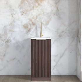 ArcQuay Havana Fluted Sable Walnut Mini 430 430 Laundry Kit