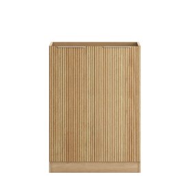 ArcQuay Havana Fluted Laundry 630 Woodland Oak Base Cabinet