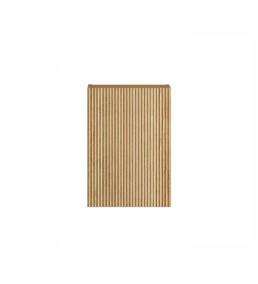 ArcQuay Havana Fluted Laundry 415 Woodland Oak Wall Cabinet