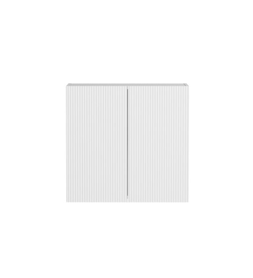 ArcQuay Bondi Fluted Laundry 630 White Wall Cabinet