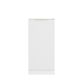 ArcQuay Bondi Fluted Laundry 415 White Base Cabinet