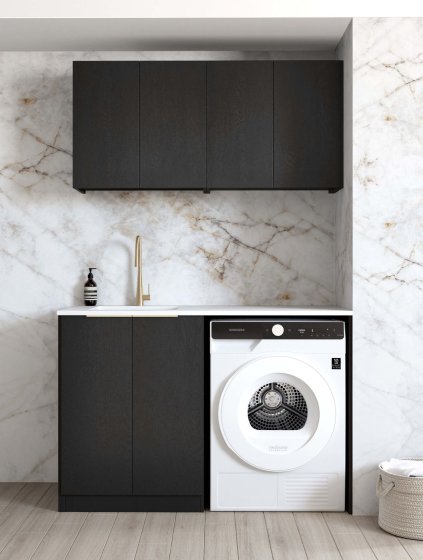 ArcQuay Byron Bondi Black Oak Laundry Kit 1305X600X2100