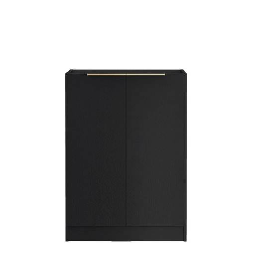 ArcQuay Byron Bondi Laundry 630 Black Oak Base Cabinet
