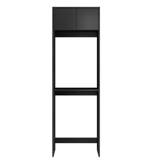 ArcQuay Byron Bondi Laundry 2100 Black Oak Tall Washing Machine Cabinet