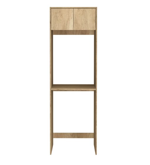ArcQuay Byron Bondi Laundry 2100 Natural Oak Tall Washing Machine Cabinet