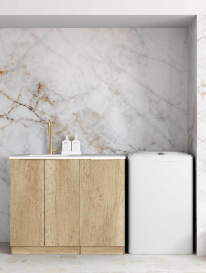 ArcQuay Byron/Bondi Natural Oak 1060 Laundry Cabinet