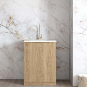 ArcQuay Byron/Bondi Natural Oak Mini 650 Laundry Kit
