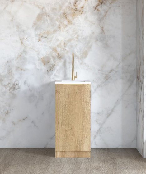 ArcQuay Byron/Bondi Natural Oak Mini 430 Laundry Kit
