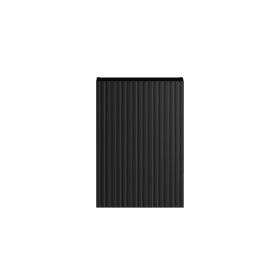 ArcQuay Marlo Laundry 415 Fluted Black Wall Cabinet