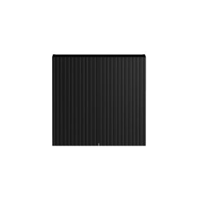 ArcQuay Marlo Laundry 630 Fluted Black Wall Cabinet