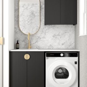 ArcQuay Marlo Black Laundry Kit 1305x600x2100