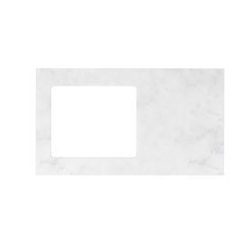 ArcQuay Laundry 1060mm Solid Surface Cloudy Carrara Top