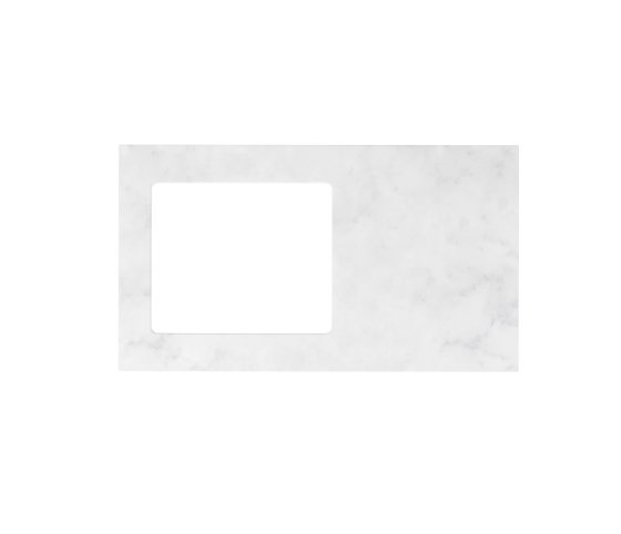 ArcQuay Laundry 1060mm Solid Surface Cloudy Carrara Top