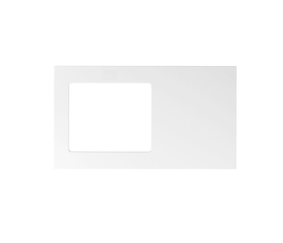 ArcQuay Laundry 1060mm Solid Surface Matte White Top