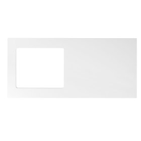 ArcQuay Laundry 1300mm Solid Surface Matte White Top