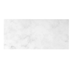ArcQuay Laundry 1300mm Solid Surface Cloudy Carrara Top No Hole