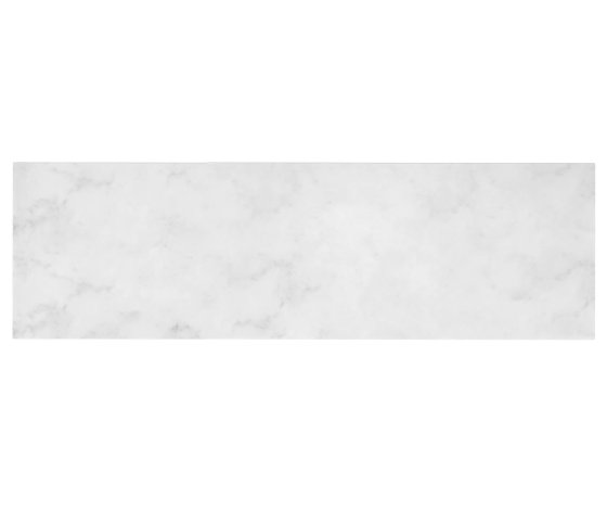 ArcQuay Laundry 1960mm Solid Surface Cloudy Carrara Top No Hole
