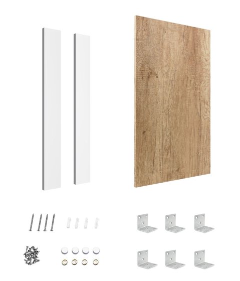 ArcQuay End Panel 880×580×16 Natural Oak With Installation Kit