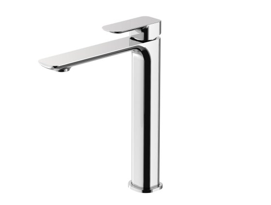 ArcQuay Oskar chrome tall deck-mounted mixer product view