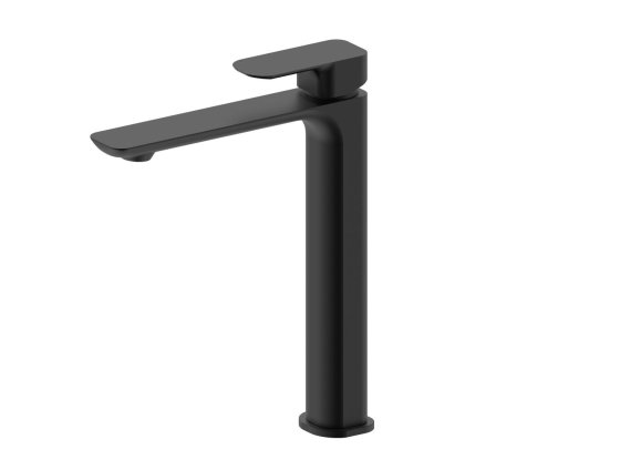 ArcQuay Oskar matte black tall deck-mounted mixer product view