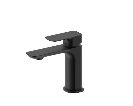 ArcQuay Oskar matte black deck-mounted mixer product view