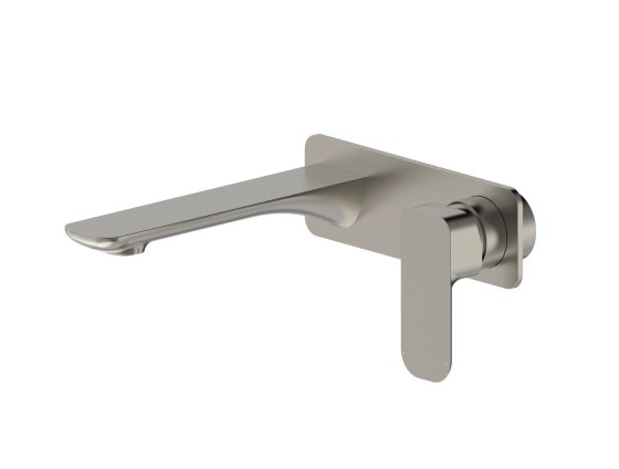 ArcQuay Oskar brushed nickel wall-mounted mixer product view