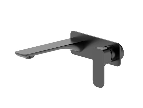 ArcQuay Oskar gun metal wall-mounted mixer product view