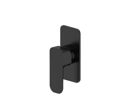 ArcQuay Oskar matte black wall-mounted shower control
