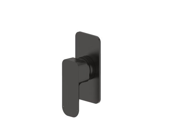 ArcQuay Oskar gun metal wall-mounted shower control