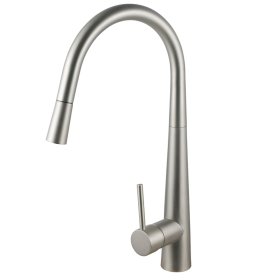 ArcQuay Pull Out Kitchen Mixer 420 Brushed Nickel