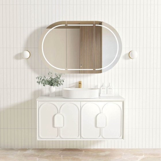 Laguna Mark II 1200mm Matte White Wall Hung Cabinet Only