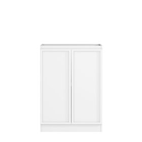 Hampshire White Base Laundry Cabinet with 1300mm Pure White Top
