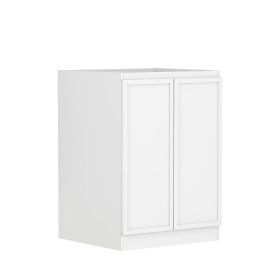 Hampshire Laundry 630 White Base Cabinet