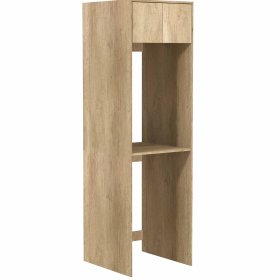 Byron/Bondi Laundry 2100 Natural Oak Tall Washing Machine Cabinet