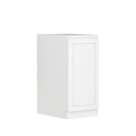 Hampton Laundry 415 White Base Cabinet with internal Drawer