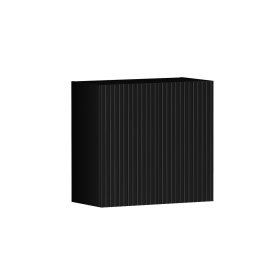 Marlo Laundry 630 Fluted Black Wall Cabinet