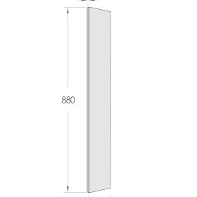 Filler 880x140x16 Natural Oak