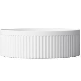 Oxford Round 395x395x120 Gloss White Basin