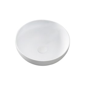 London Solid Surface 390x390x145 Matte White Basin NF