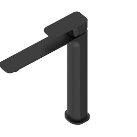 Oskar Tall Basin Mixer Matte Black