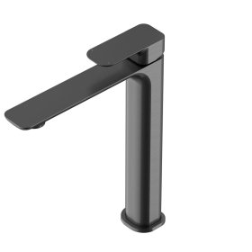 Oskar Tall Basin Mixer Gun Metal